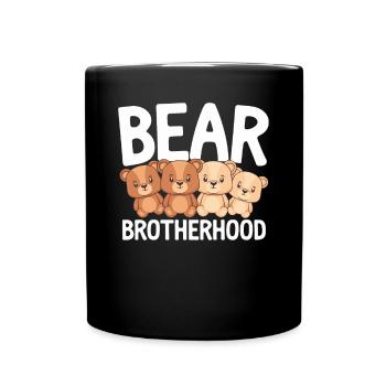 Jfk Group Design Jfk Brotherhood - Full Colour Mug - black - Front