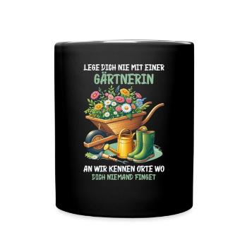 Jardin Jardinage Plantes Jardiniers Jardiniers Amateurs - Mug uni - noir - Devant