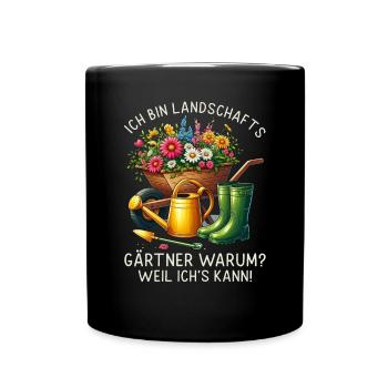 Jardin Jardinage Plantes Jardiniers Jardiniers Amateurs - Mug uni - noir - Devant