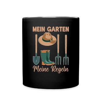 Jardin Jardinage Plantes Jardiniers Jardiniers Amateurs - Mug uni - noir - Devant