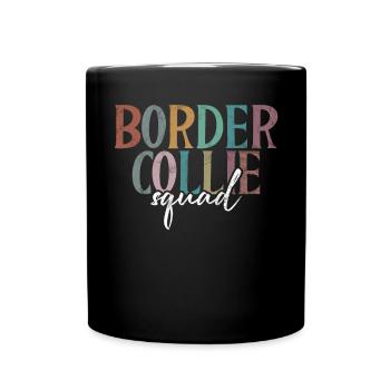 Cadeaux Border Collie - Mug uni - noir - Devant