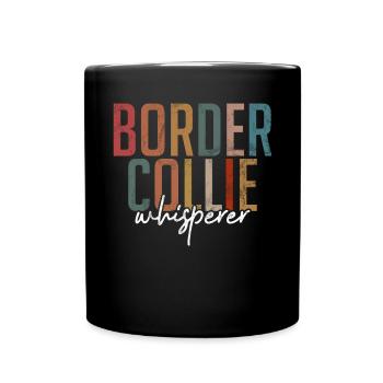 Cadeaux Border Collie - Mug uni - noir - Devant