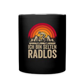 Rare Wheelless Bicycle Mountain Bike Road Bike - Full Colour Mug - black - Front