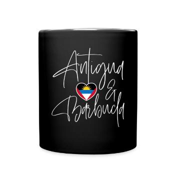 Antigua-Barbuda Île des Caraïbes Cadeau de vacances - Mug uni - noir - Devant