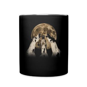 Appaloosa Cheval Lune Hurlante - Mug uni - noir - Devant