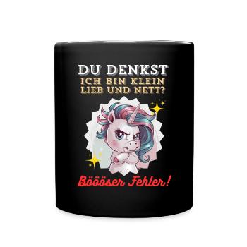 Tshirt drôle Humour drôle Sarcasme Femmes Mignon - Mug uni - noir - Devant