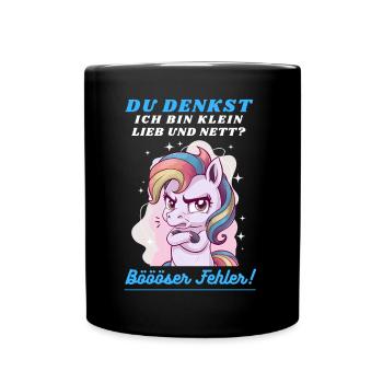 Tshirt drôle Humour drôle Sarcasme Femmes Mignon - Mug uni - noir - Devant
