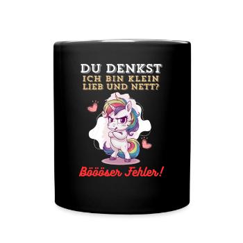 Tshirt drôle Humour drôle Sarcasme Femmes Mignon - Mug uni - noir - Devant