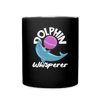 Dolphin Whisperer Player Career - Full Colour Mug - black - Front