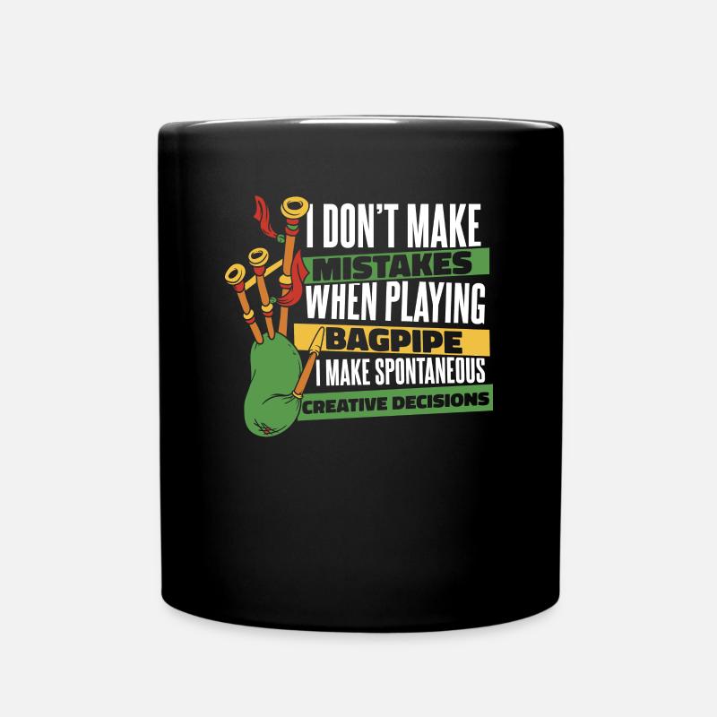 Je ne fais pas d’erreurs en jouant de la sarbacane - Mug uni - noir