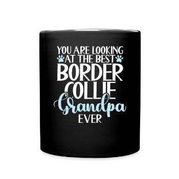 Cadeaux Border Collie - Mug uni - noir - Devant