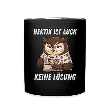 Ironie Tshirt Lustig Witzig Humor Sarkasmus Lachen - Tasse einfarbig - Schwarz - Vorne