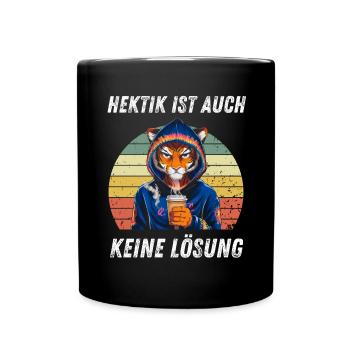 Ironie Tshirt Lustig Witzig Humor Sarkasmus Lachen - Tasse einfarbig - Schwarz - Vorne