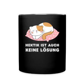 Ironie Tshirt Lustig Witzig Humor Sarkasmus Lachen - Tasse einfarbig - Schwarz - Vorne