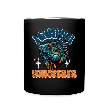 Iguana - Full Colour Mug - black - Front