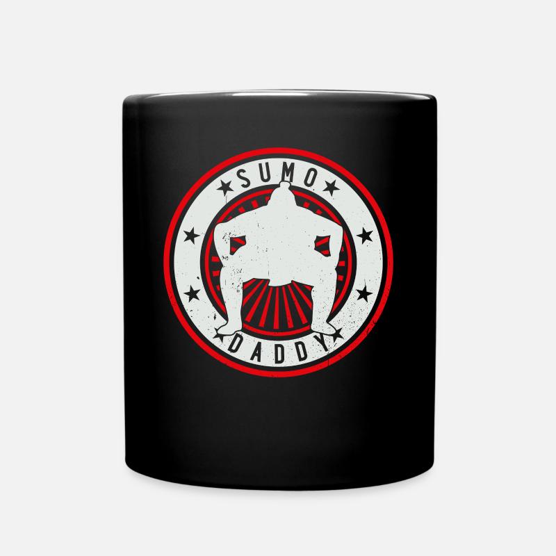 Sumo Daddy Sumo Lutteur Sumo Daddy Sumo - Mug uni - noir