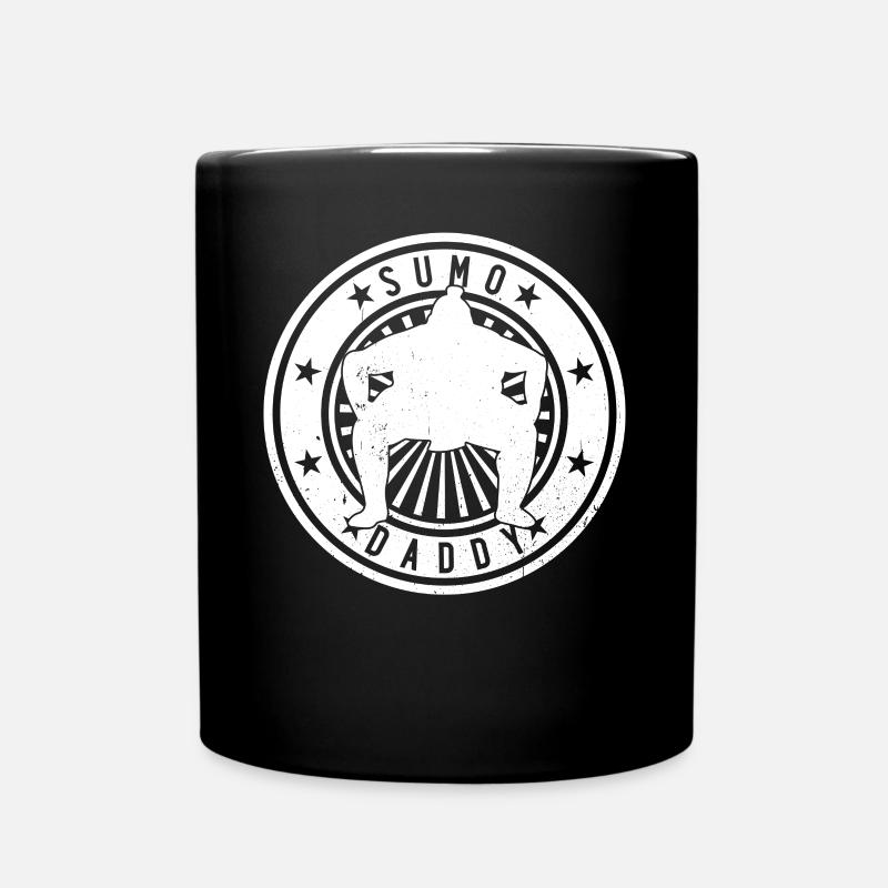 Sumo Daddy Lutteur de sumo Sumo Daddy - Mug uni - noir