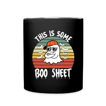 This is Some Boo Sheet Halloween - Full Colour Mug - black - Front