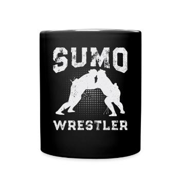 Combattant de sumo Lutteur de sumo Lutte de sumo - Mug uni - noir - Devant