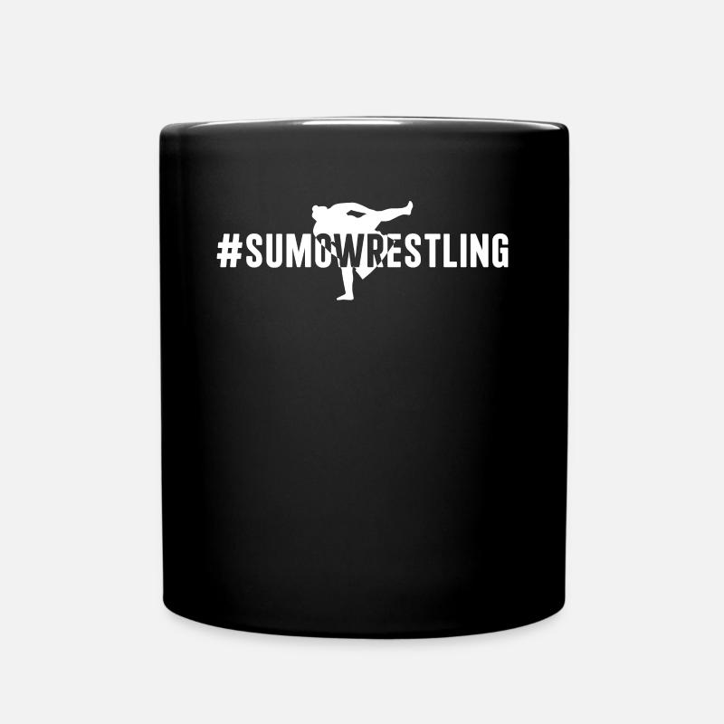 #sumoWrestling - Lutteur de sumo Arts martiaux de sumo - Mug uni - noir