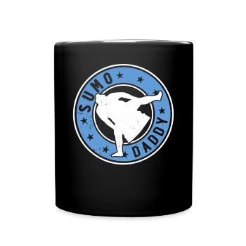 Sumo Combattant Daddy Sumo Lutteur Sumo Daddy Sumo - Mug uni - noir - Devant