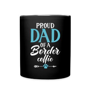 Cadeaux Border Collie - Mug uni - noir - Devant