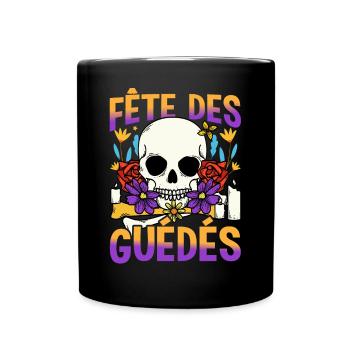 Fierté Haïti, pays drapeau haïtien - Mug uni - noir - Devant
