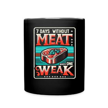 Gourmet-Grillmeister, The Smoker - Full Colour Mug - black - Front