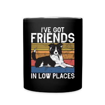 Cadeaux Border Collie - Mug uni - noir - Devant