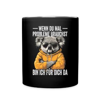 Si jamais vous avez besoin de problèmes, je suis là pour vous - Mug uni - noir - Devant