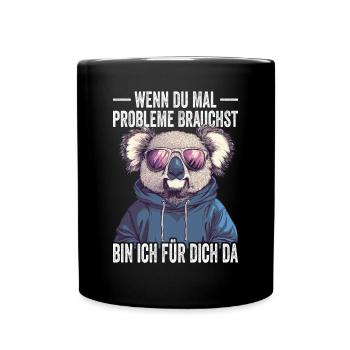 Si jamais vous avez besoin de problèmes, je suis là pour vous - Mug uni - noir - Devant