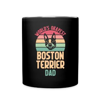 Boston Terrier Gifts - Tasse einfarbig - Schwarz - Vorne