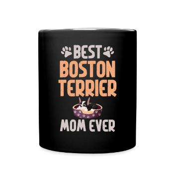 Cadeaux Boston Terrier - Mug uni - noir - Devant