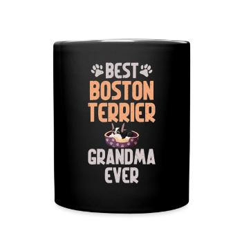 Cadeaux Boston Terrier - Mug uni - noir - Devant