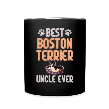 Boston Terrier Gifts - Tasse einfarbig - Schwarz - Vorne