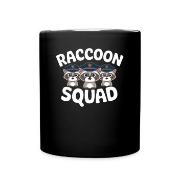 Groupe d’ours de garde Conception Escouade d’ours de garde - Mug uni - noir - Devant