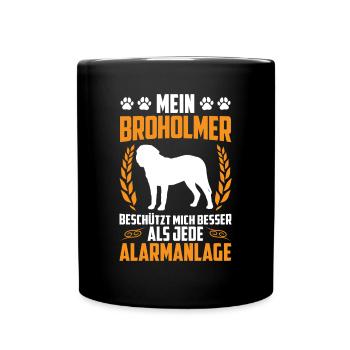 Broholmer est meilleur que Alarm Broholmer - Mug uni - noir - Devant