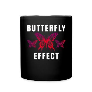 Techno Gift Rave Festival Party Music Tekk EDM - Full Colour Mug - black - Front