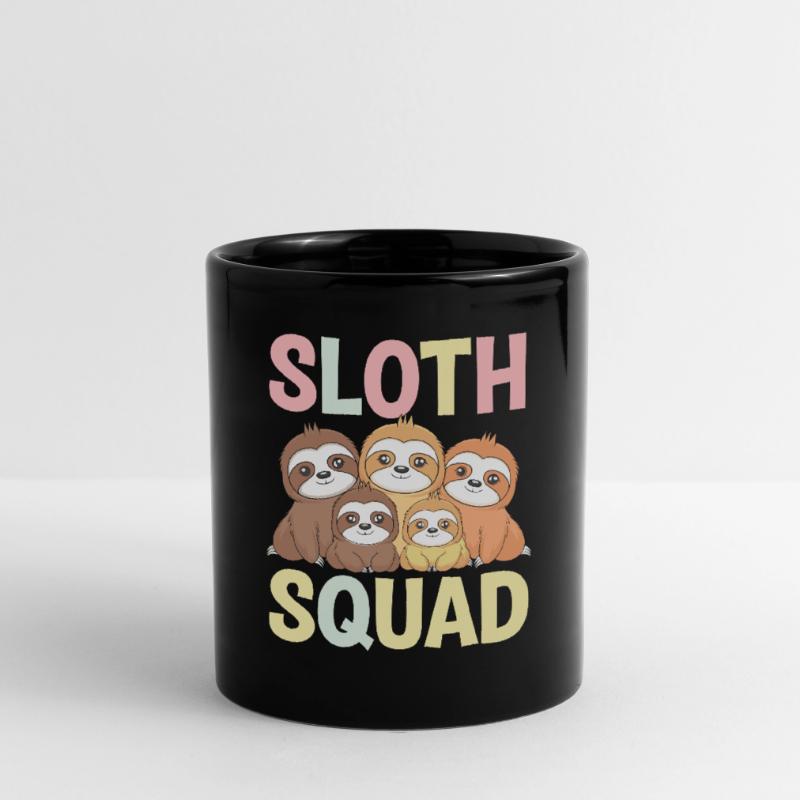 Sloth Groups Design Sloth Squad Full Colour Mug