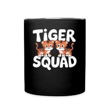 Tiger Group Design Tiger Squad - Mug uni - noir - Devant