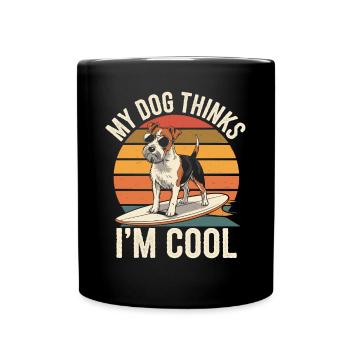 Yorkshire Terrier Yorkie Propriétaire de chien Cool - Mug uni - noir - Devant