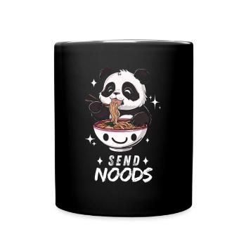 Panda Ramen Nouilles Chibi Asia Soupe de nouilles Anime - Mug uni - noir - Devant
