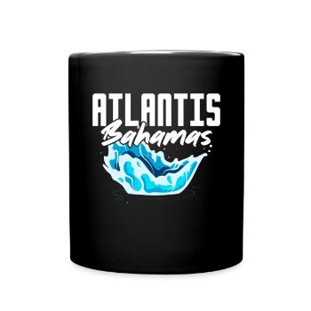 Bahamas Île des Caraïbes Cadeau d’été de l’Atlantique - Mug uni - noir - Devant
