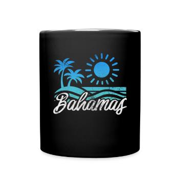 Bahamas - Mug uni - noir - Devant