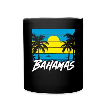Bahamas Caribbean Island Atlantic Summer Gift - Full Colour Mug - black - Front