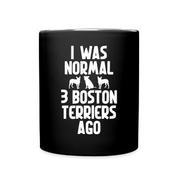 Cadeaux Boston Terrier - Mug uni - noir - Devant