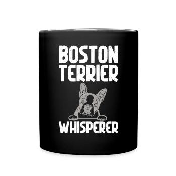 Cadeaux Boston Terrier - Mug uni - noir - Devant