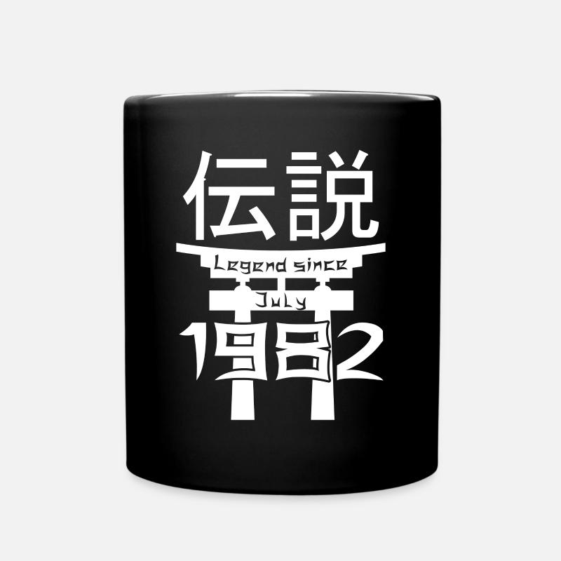 Legend since July 1982 Birthday Gift - Full Colour Mug - black