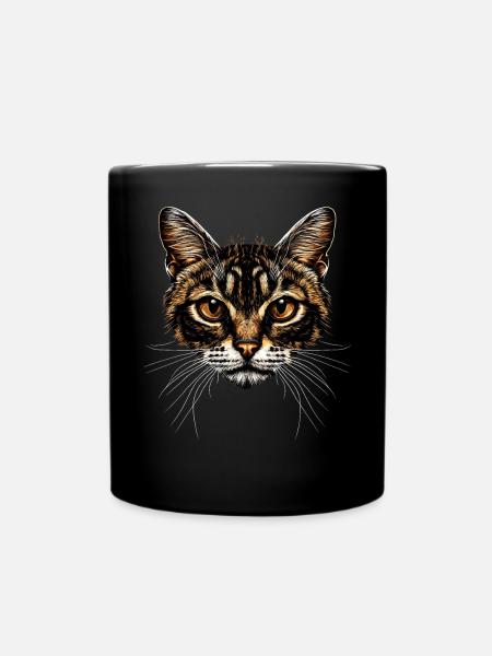Chat Bengal Chat Léopard Chat Leopardette Chats Bengale - Mug uni - noir