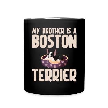 Cadeaux Boston Terrier - Mug uni - noir - Devant